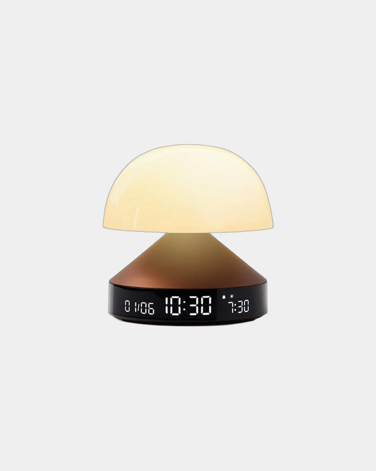 Lampe réveil Lexon MINA SUNRISE à personnaliser - Bronze